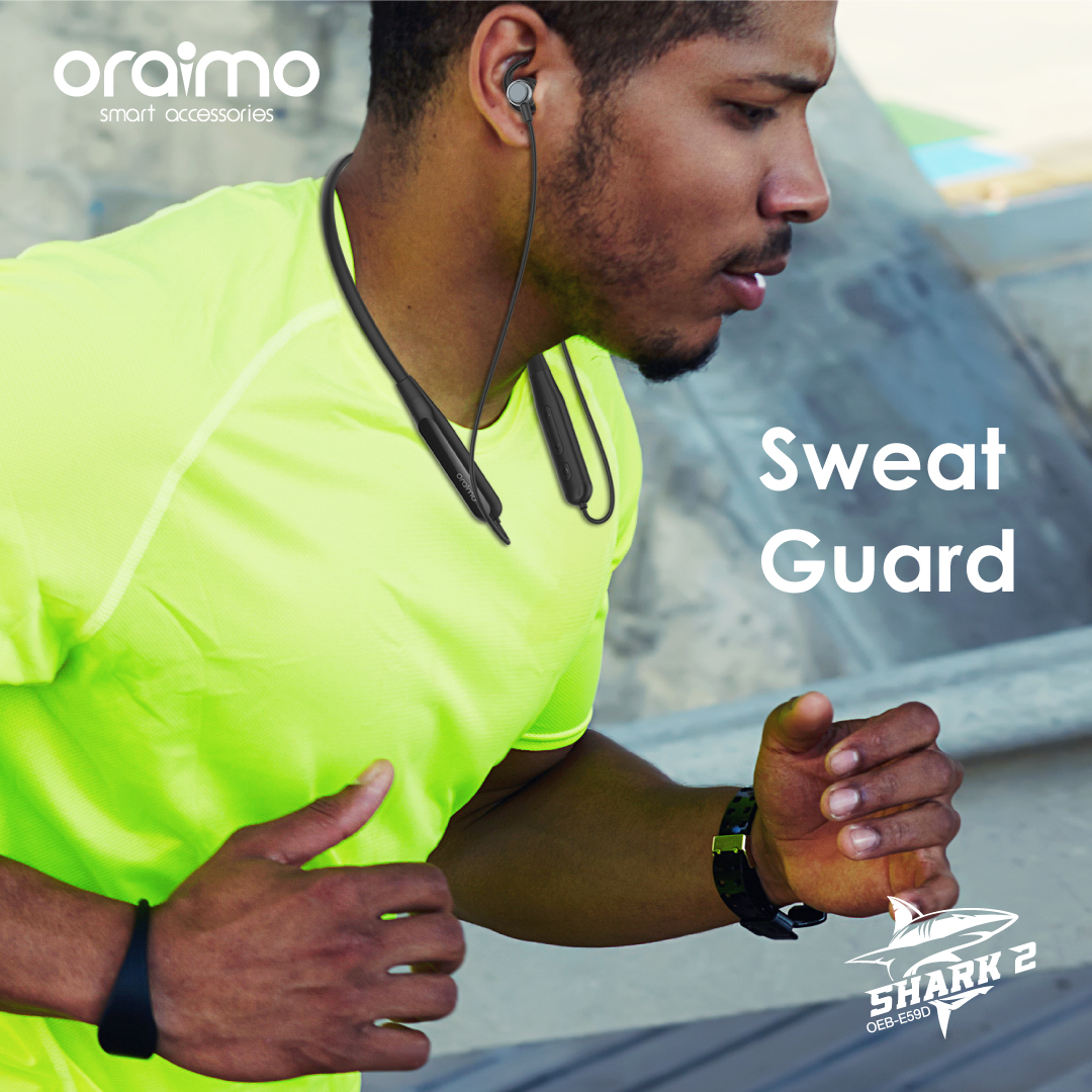 oraimo Shark 2 Sport Wireless Earphones